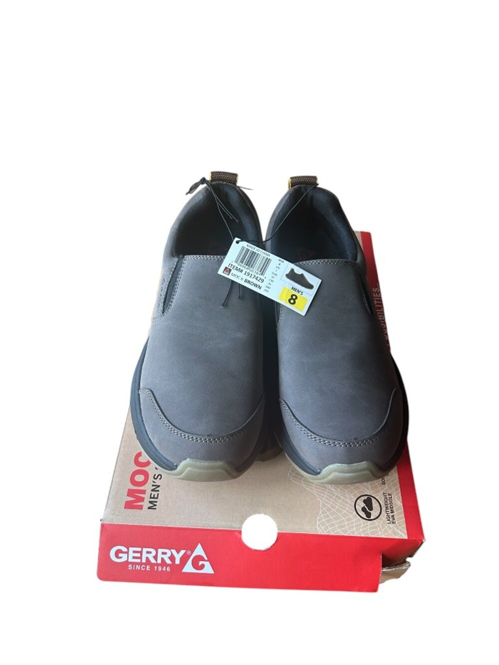 Gerry Men's Moc II Shoe Brown Size 8